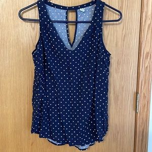 Old Navy polka dot tank